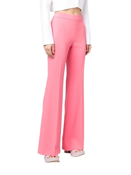 Moschino Pink Viscose Cady Trousers