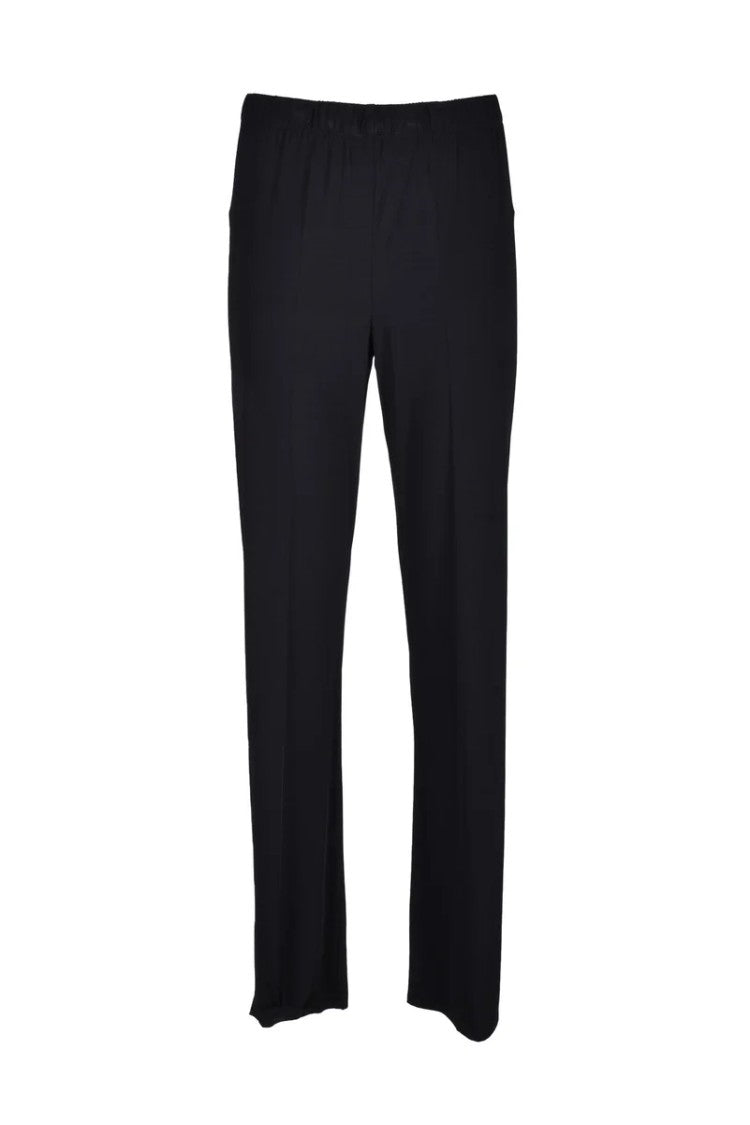 1-One Straight-Leg Trousers With Fluid Fabric And Minimalist Design