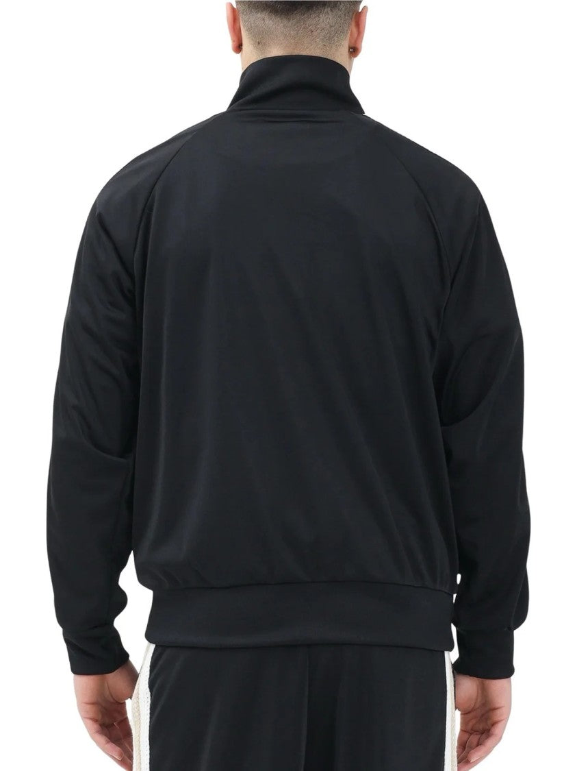 Barrow Black Polyester Men Zip Hoodie