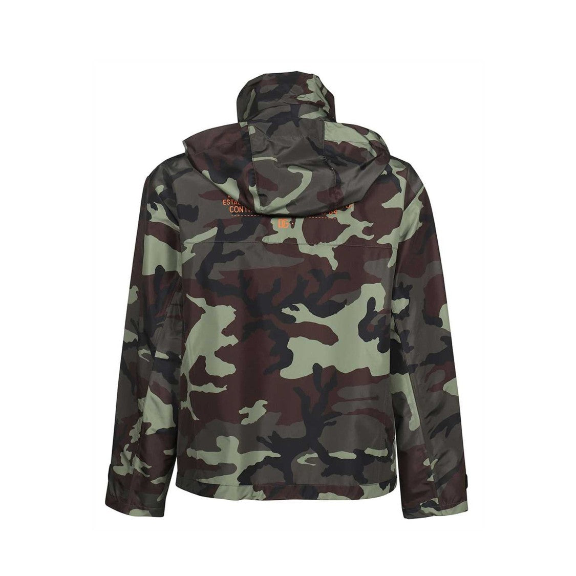 Dolce & Gabbana Camouflage Jacket With Detachable Hood