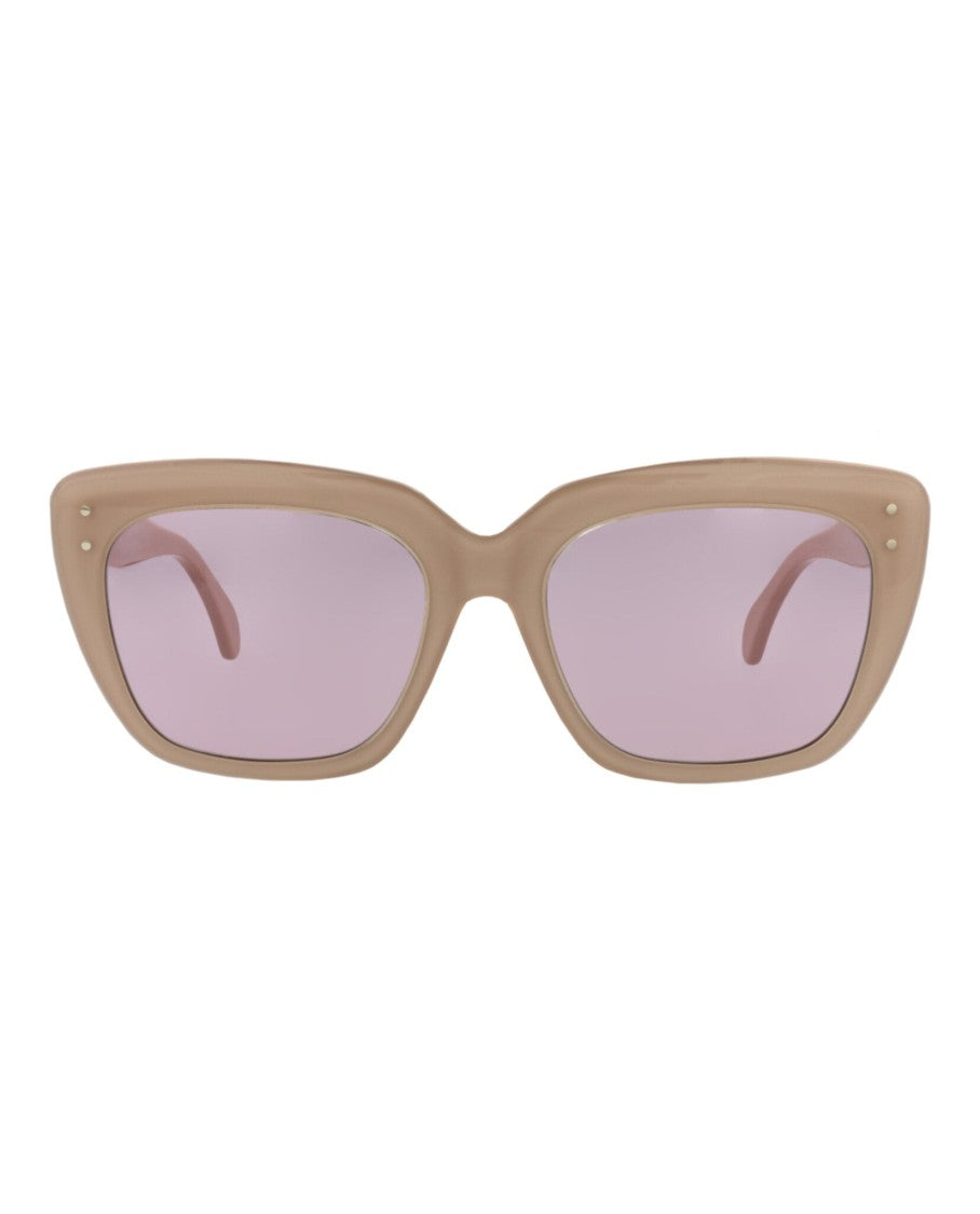 Alaïa Square-Frame Acetate Sunglasses