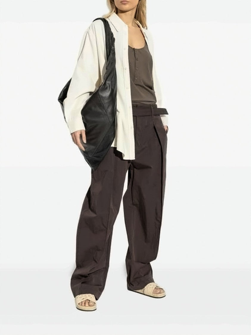 Lemaire Bias Cut Sleeveless Tank Top With Scoop Neckline