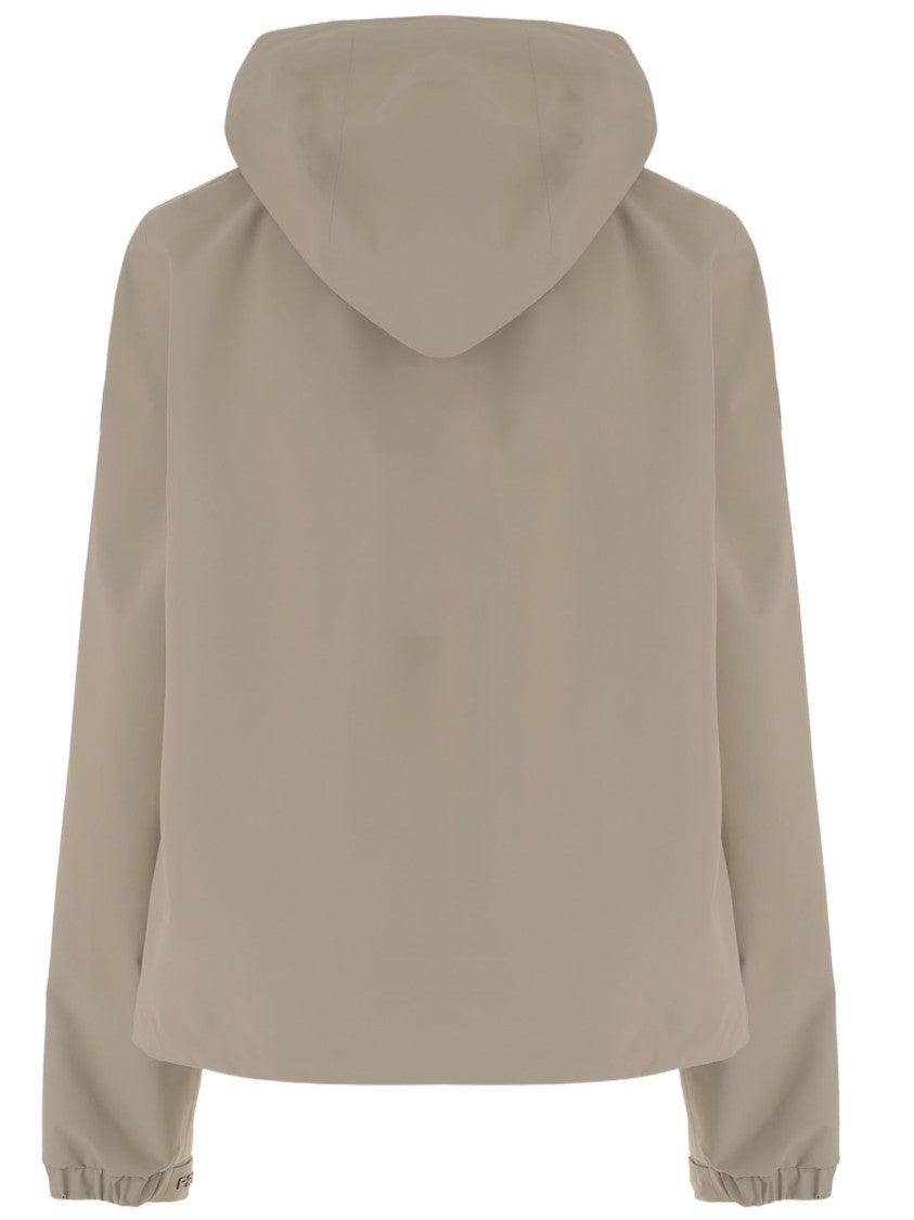 Save The Duck Nylon Jacket With Adjustable Hood And Design