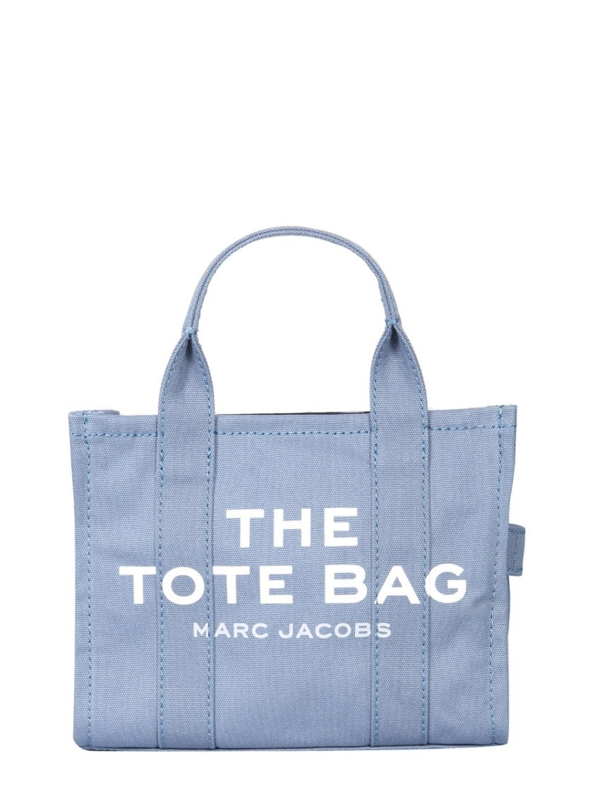 Marc Jacobs Small Rectangular Tote Bag In Soft Muted Blue