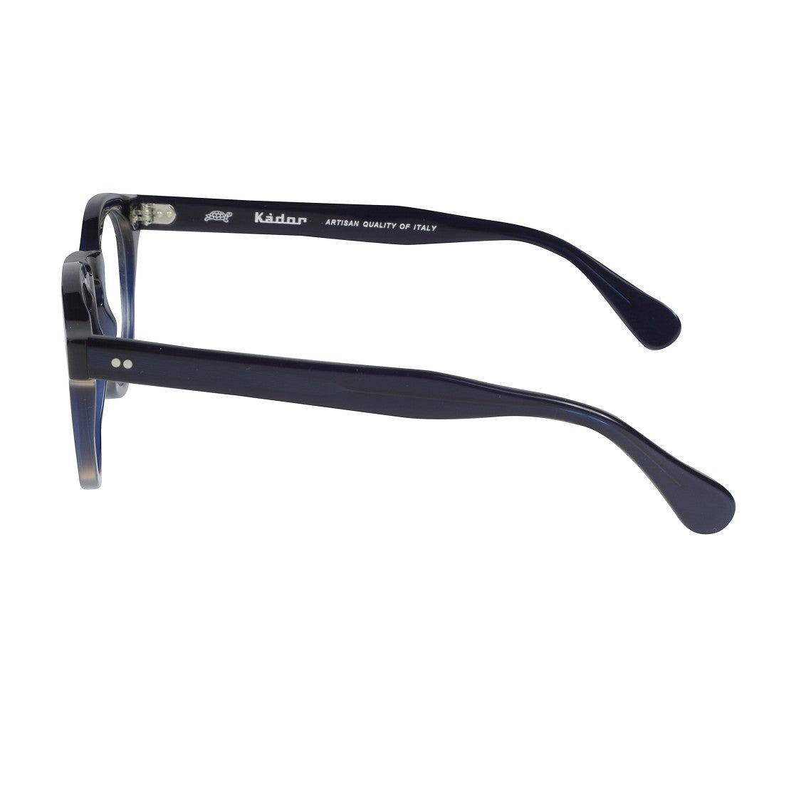 Kador Tony Rounded Frame Eyeglasses With Keyhole Bridge