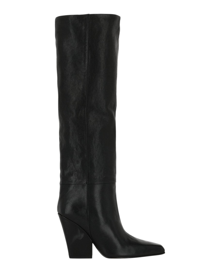 Paris Texas Jane Leather Knee-High Boots