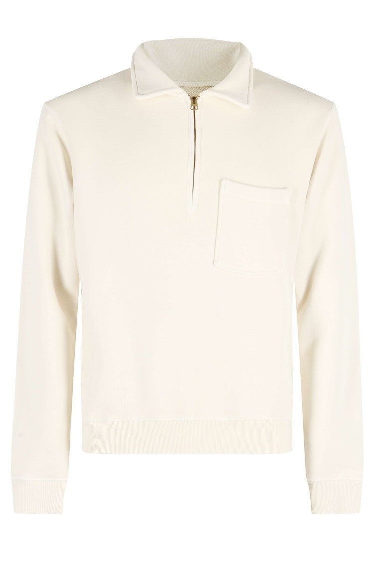 Fortela Woven Zip-Up Sweatshirt