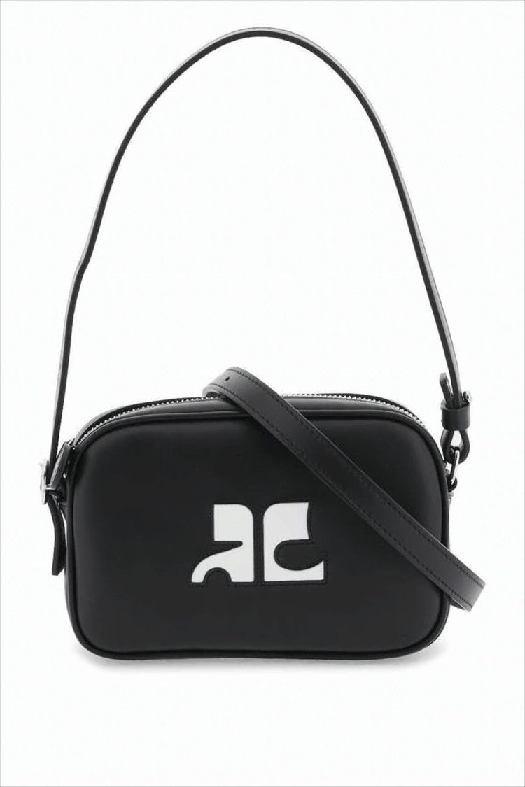 Courrèges Rectangular Shoulder Bag With Bold Logo