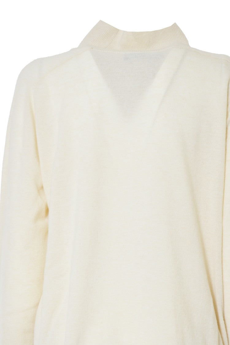 Phisique Du Role Fine Knit High Collar Pullover In Virgin Wool