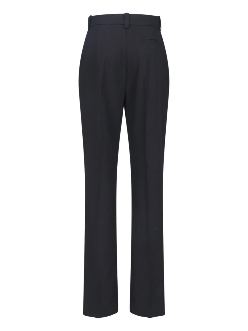 Calvin Klein Tailored Straight-Leg Trousers With Front Pleats