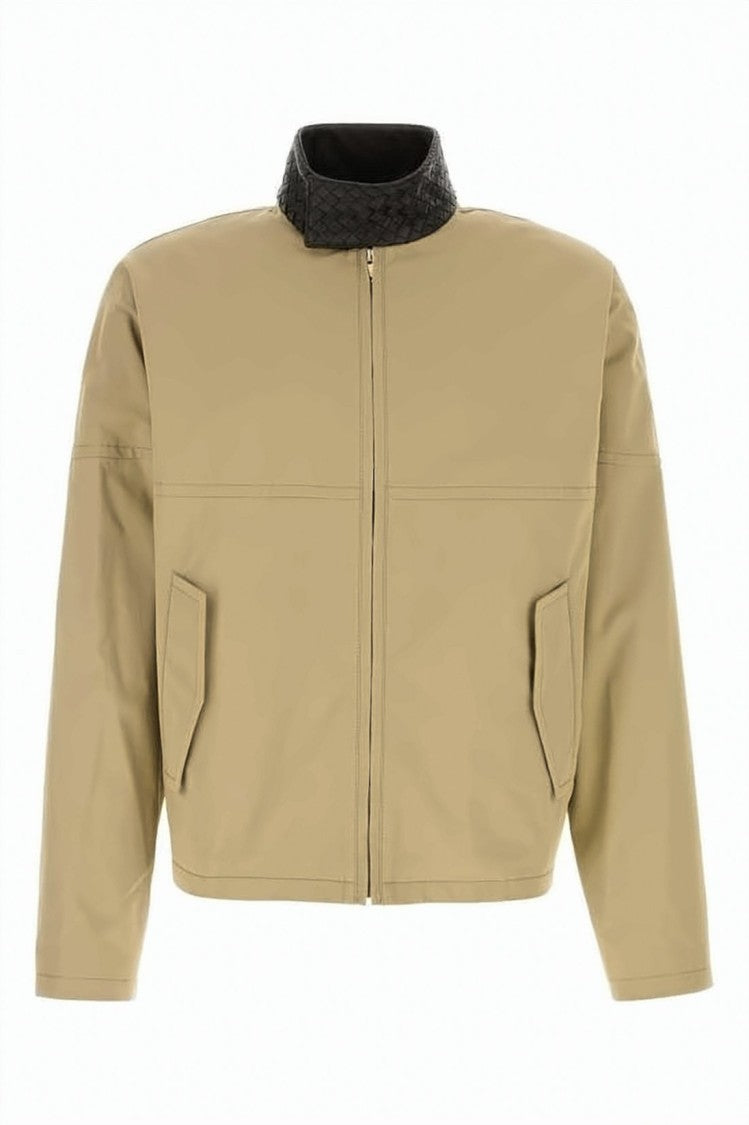 Bottega Veneta Boxy Silhouette Cotton Jacket
