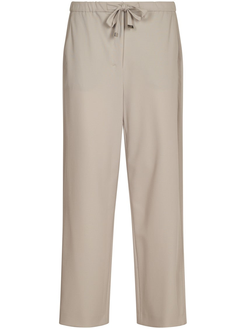 Max Mara Relaxed Fit Grey Trousers