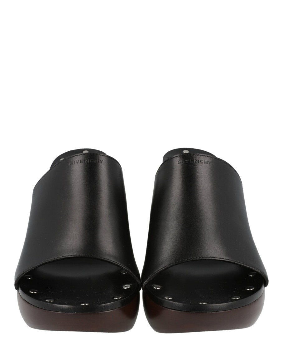 Givenchy G Clog Heel Sandals