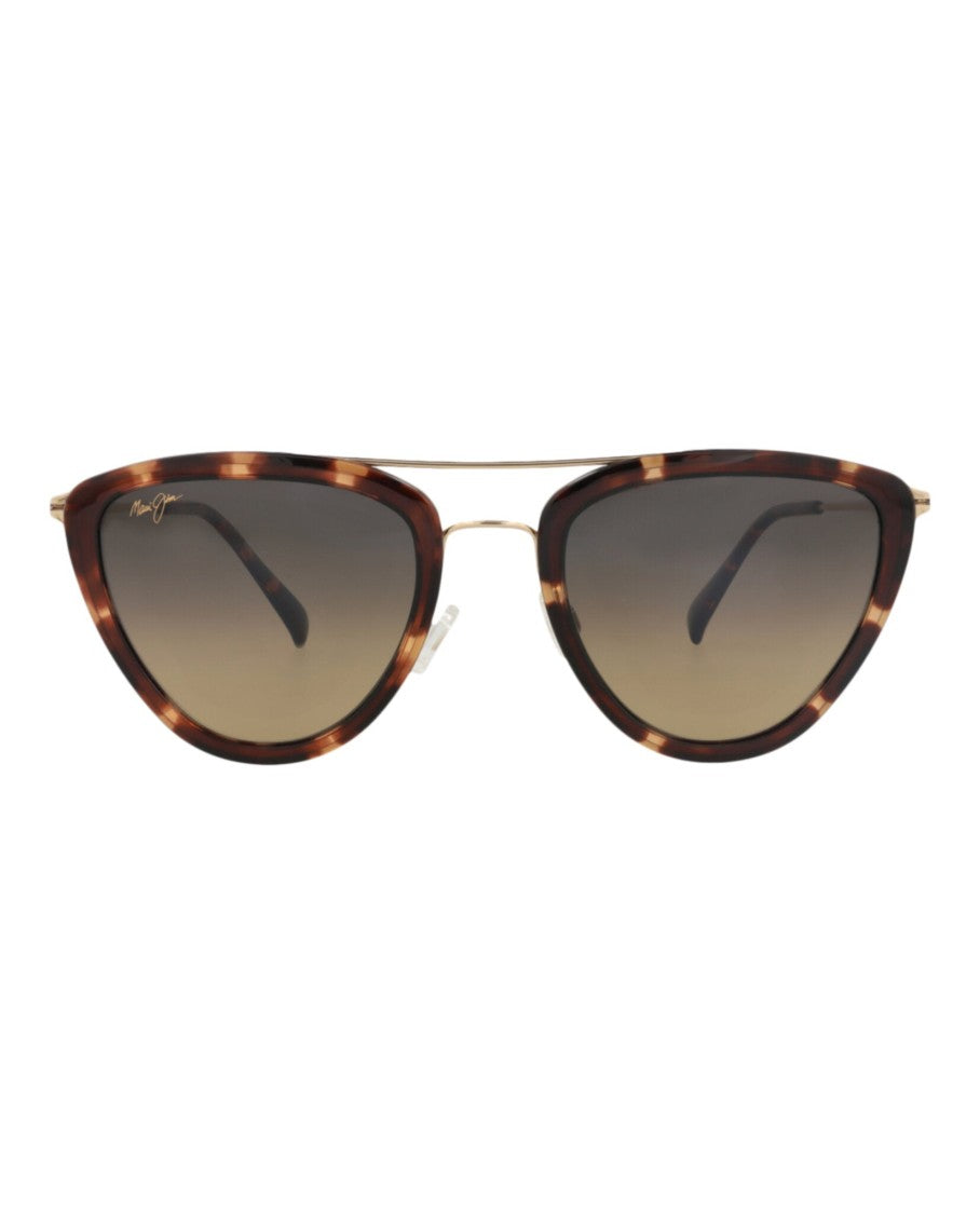 Maui Jim Cat Eye-Frame Injection Sunglasses