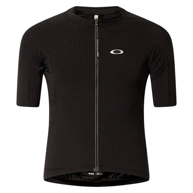 Oakley Pinstripe Short-Sleeve Activewear Jersey