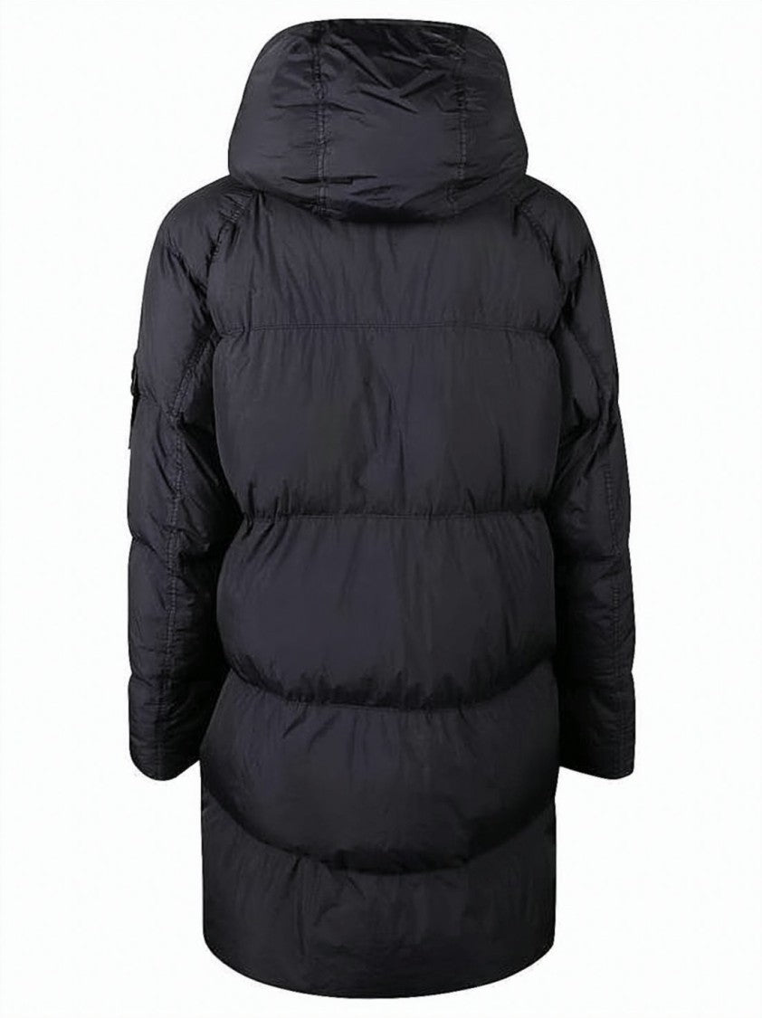 Stone Island Quilted Hooded Down Jacket