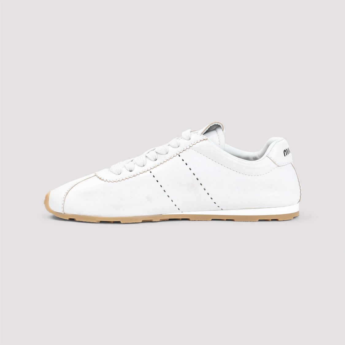 Miu Miu Leather Sneakers