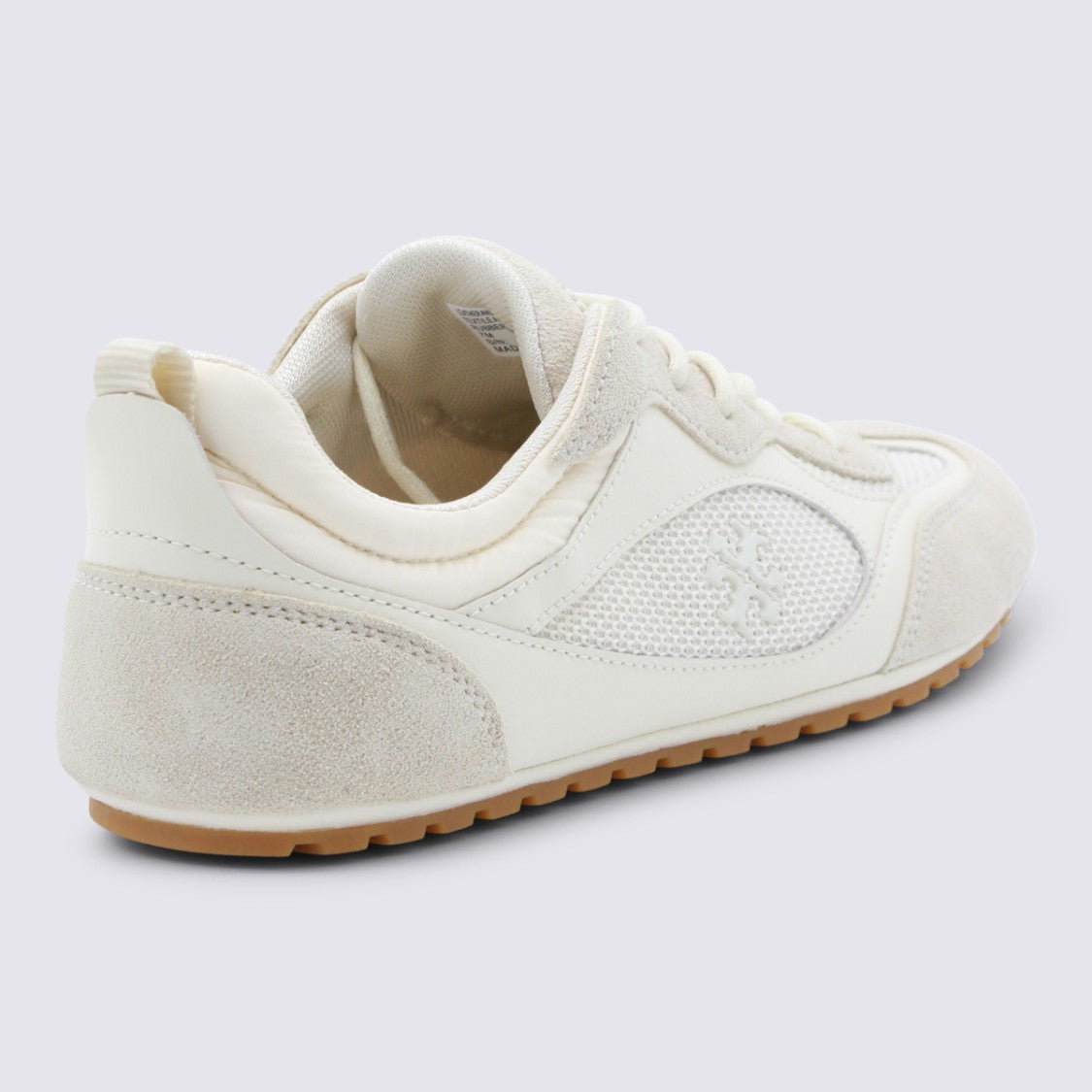 Tory Burch White Leather Sneakers