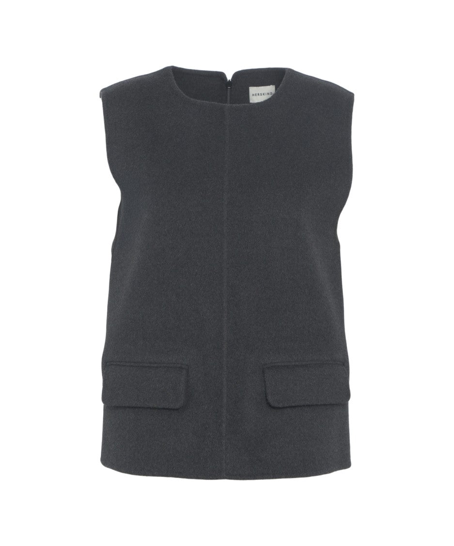 Herskind Ease' Top With Patch Pockets