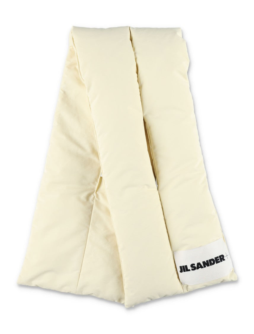 Jil Sander Padded Quilted Scarf With Minimalist Design