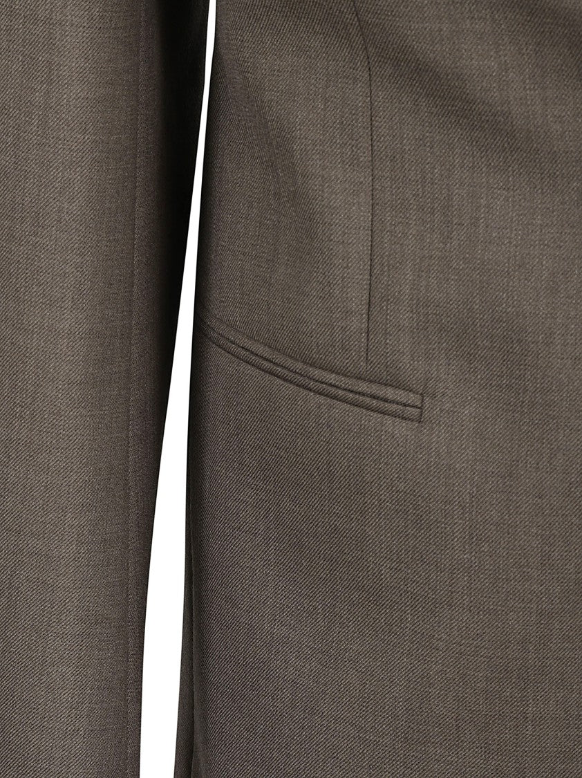 Saint Laurent Tailored Wool Jacket With Design