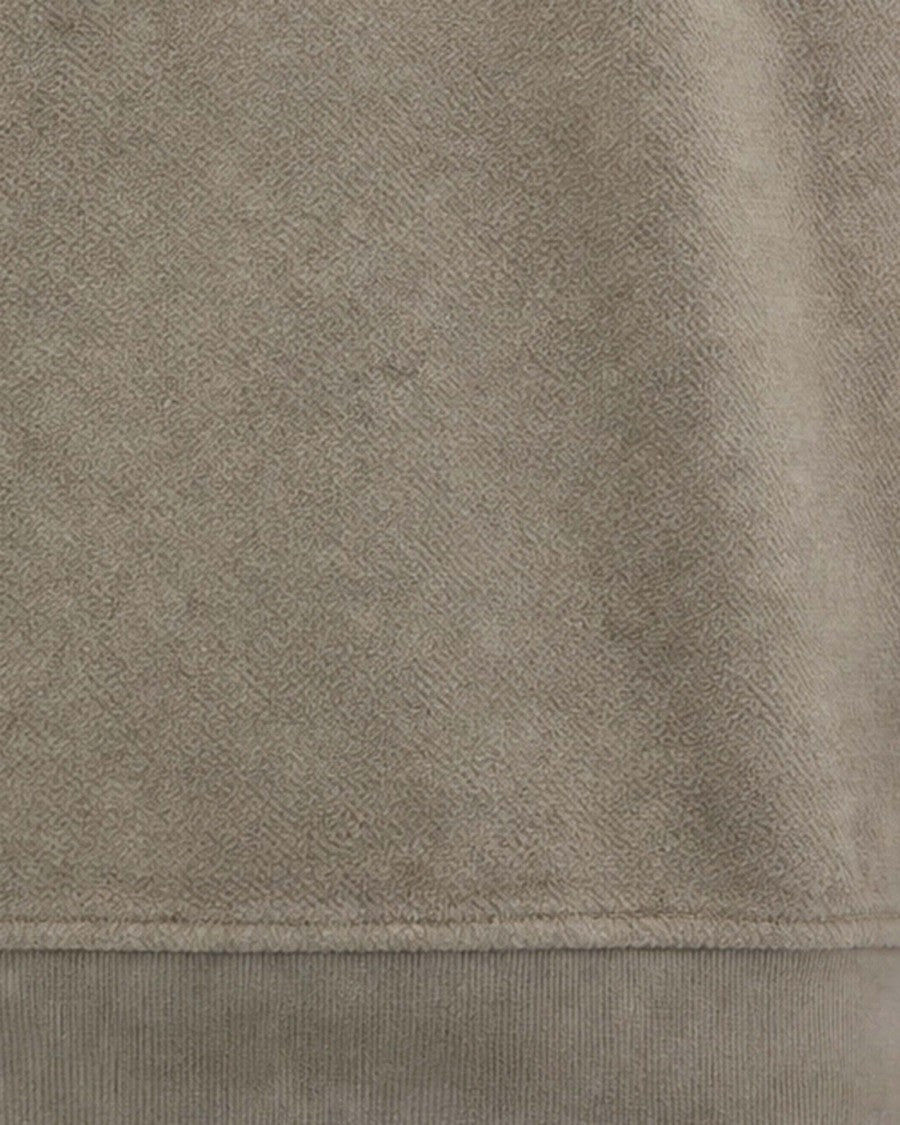 C.P. Company Taupe Crew Neck Cotton Sweatshirt