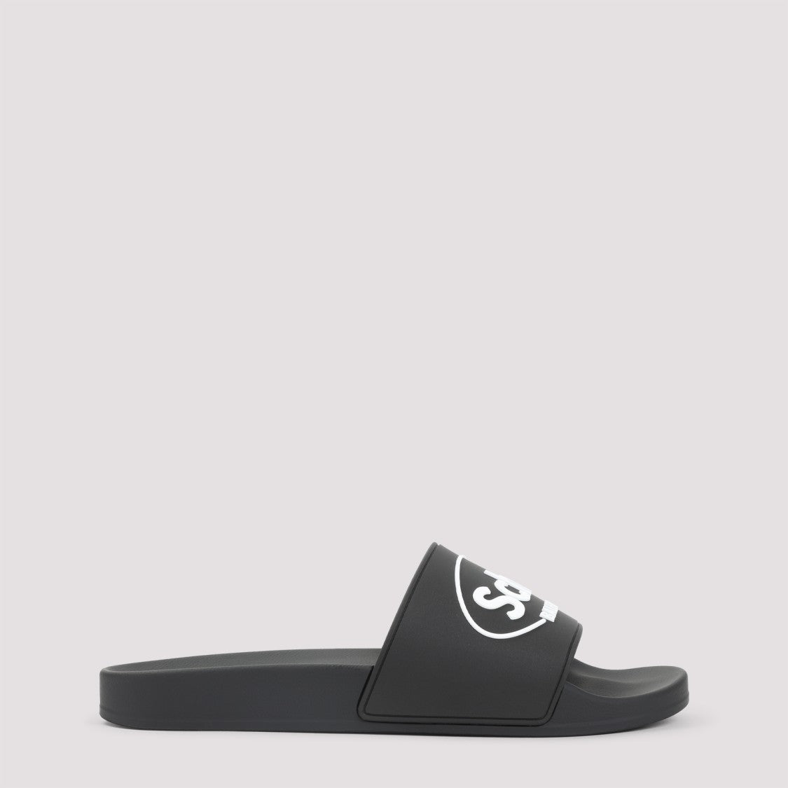 Balenciaga Black Tpu Pool Slide Slipper