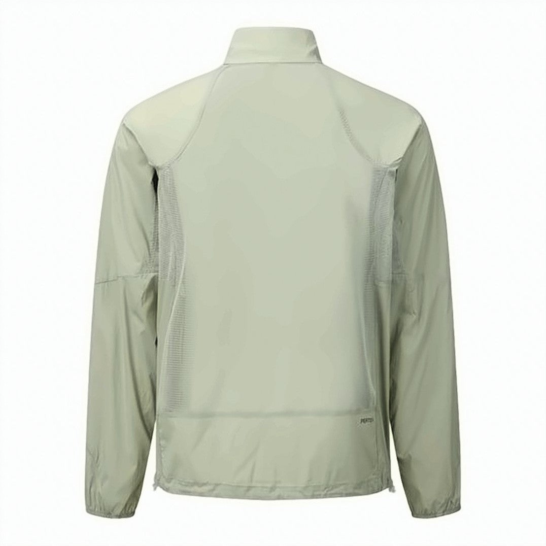 Salomon Aerotech Hybrid Jacket With Ventilated Panels And Adjustable Hem