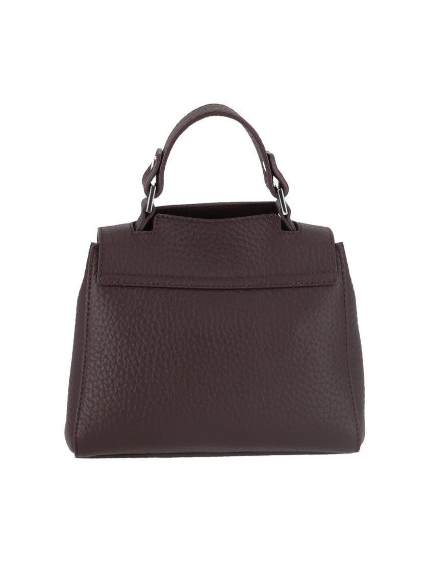 Claudio Orciani Sveva Soft Mini Leather Shoulder Bag