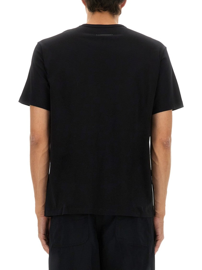 Mm6 By Maison Margiela Crew Neck T-Shirt With Minimalist Logo Design