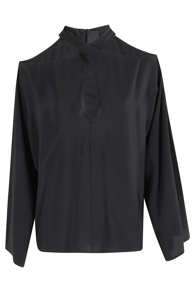 Federica Tosi Braided Neck Blouse