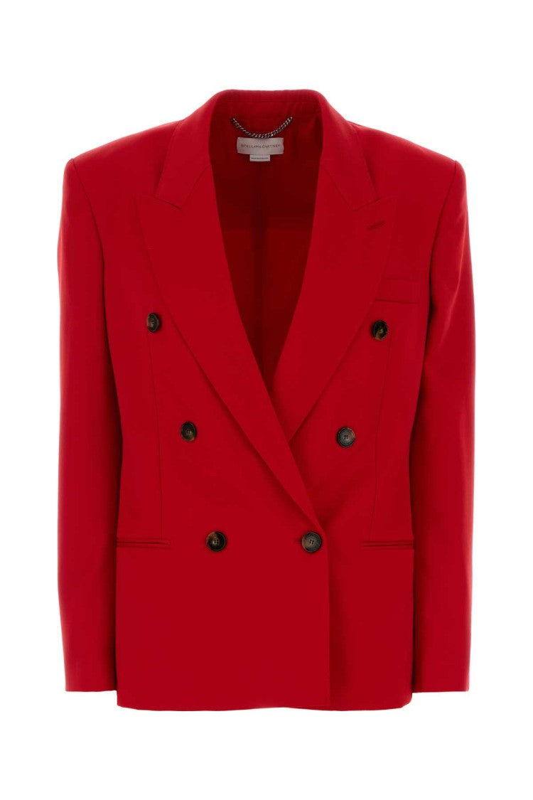 Stella Mccartney Red Wool Blazer