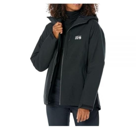Mountain Hardwear Insulated Jacket With High Collar And Minimalist Design