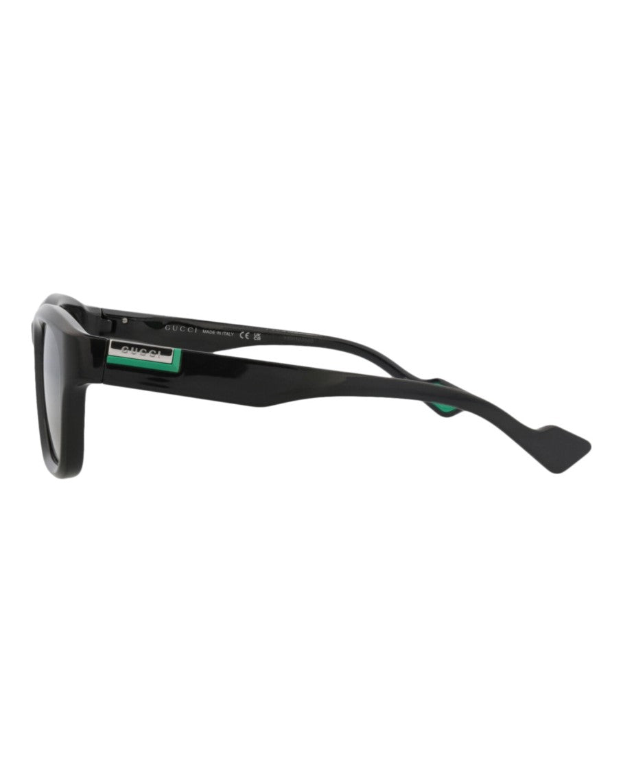 Gucci Square-Frame Injection Sunglasses