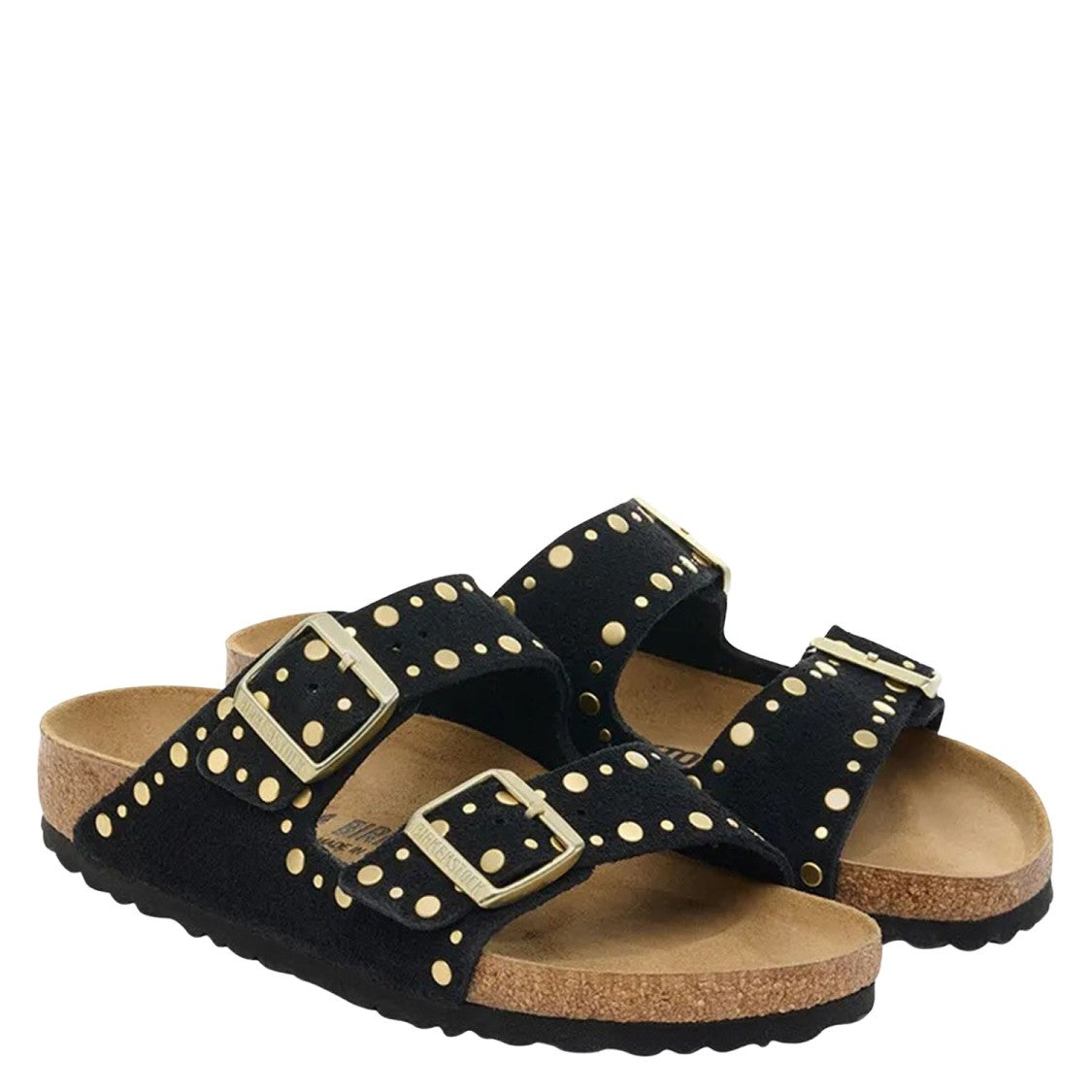 Birkenstock Round Open Toe Suede Sandals