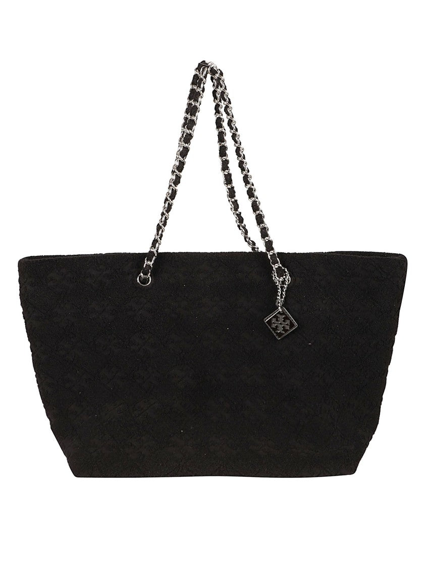 Tory Burch Soft Cotton Terry Tote Bag