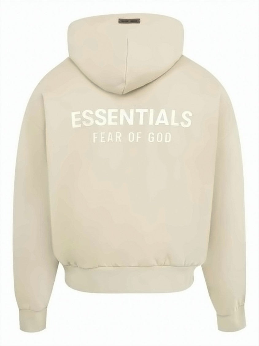 Fear Of God Cropped Fleece Hoodie With Kangaroo Pocket