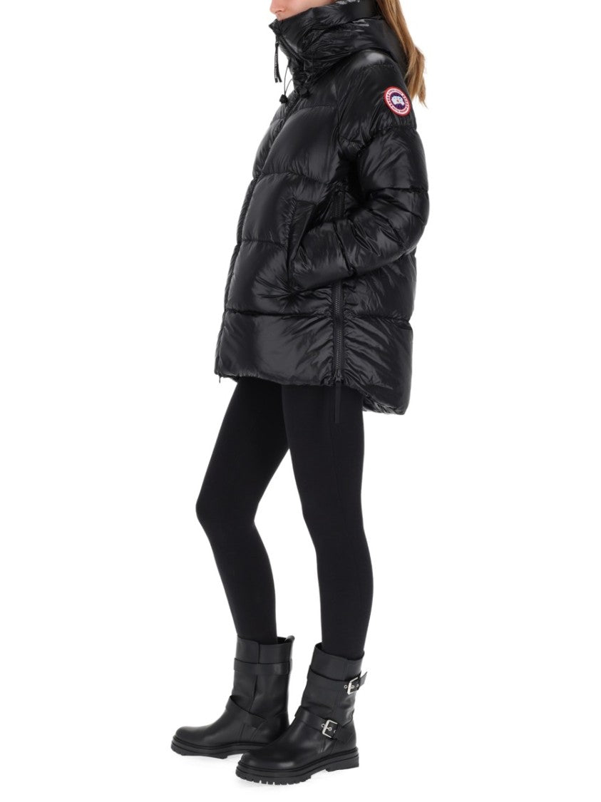 Canada Goose Glossy Quilted Black Jacket