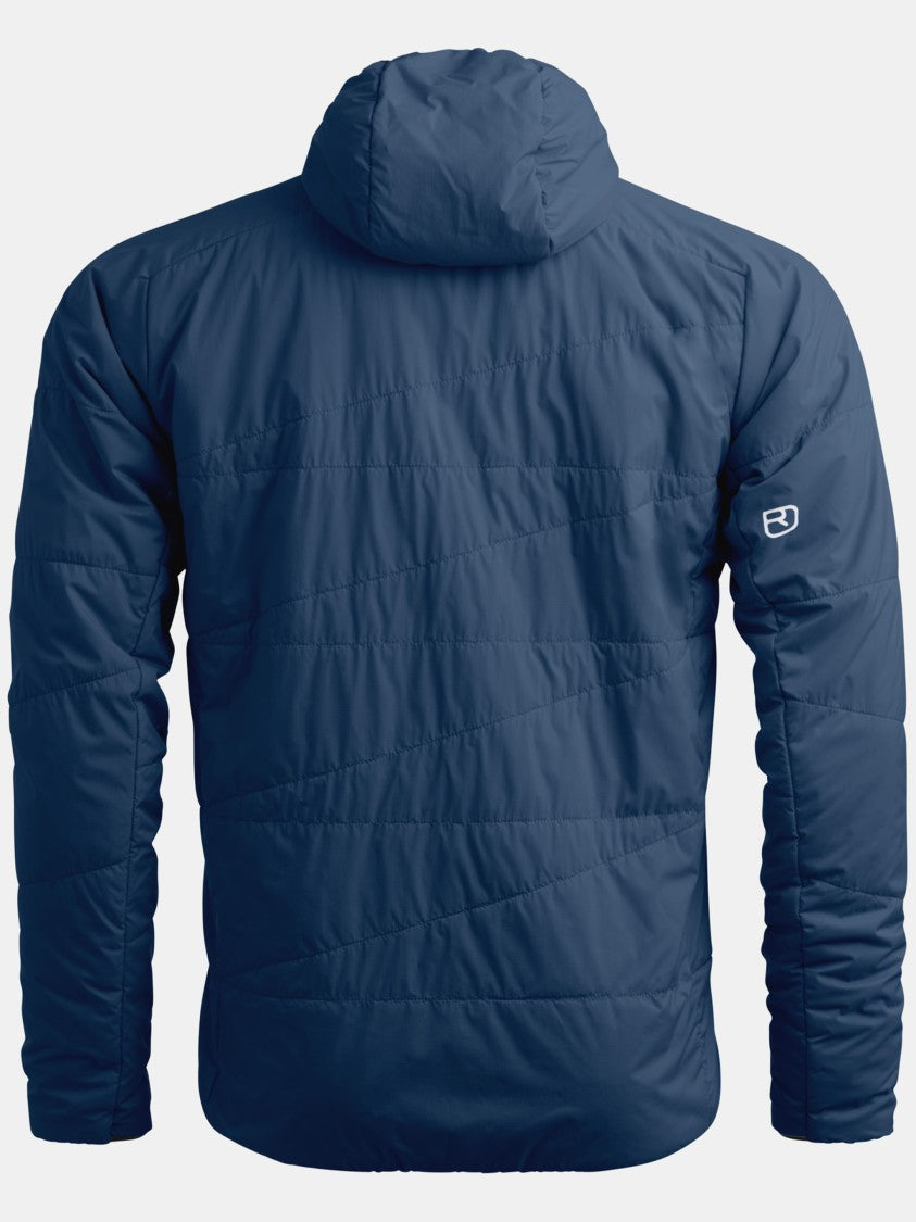 Ortovox Blue Swisswool Piz Duan Quilted Padded Jacket