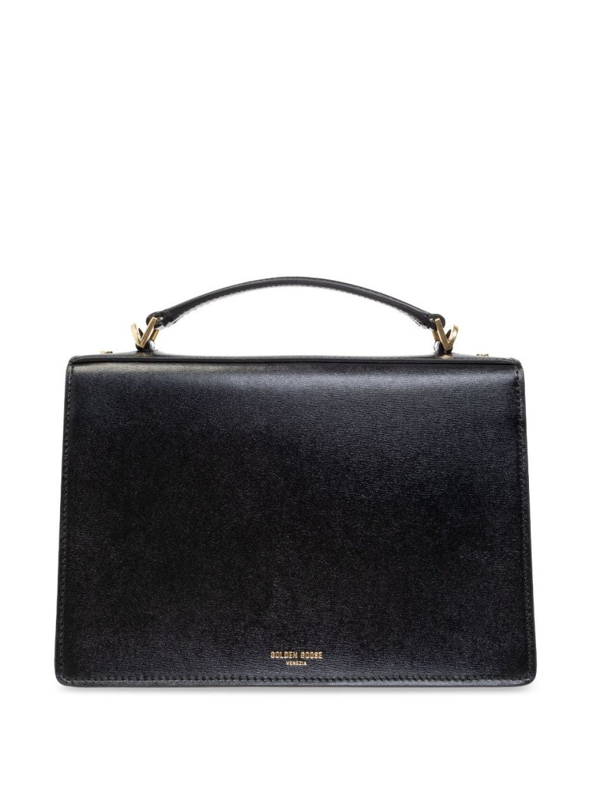 Golden Goose Structured Handbag With Gold-Tone Clasp