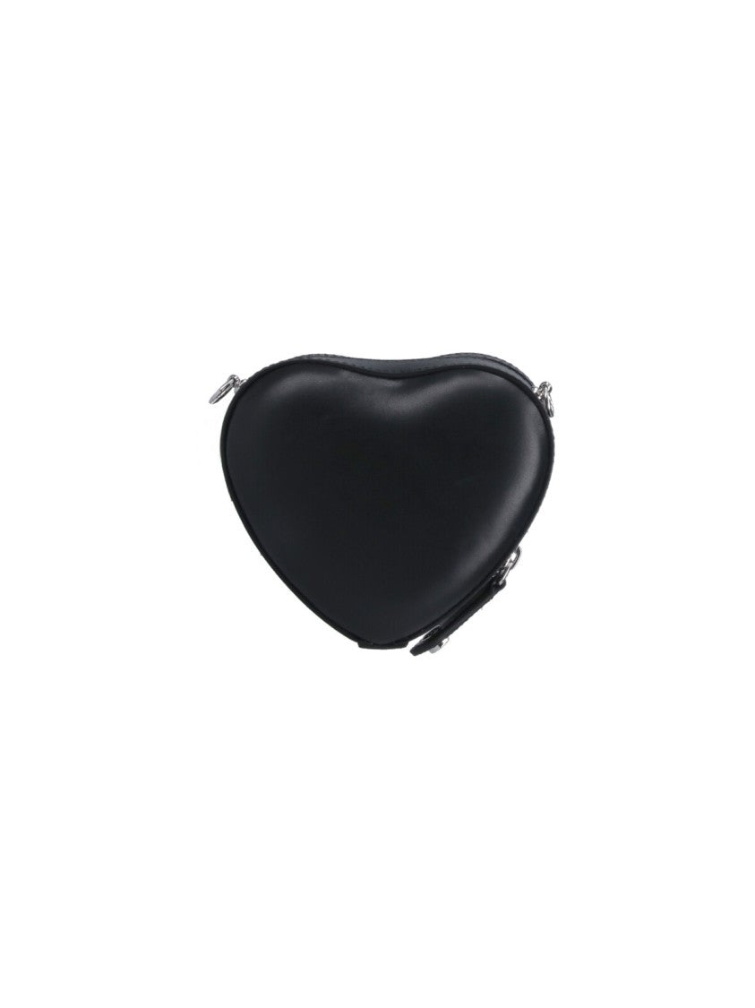 Vivienne Westwood Heart Bag With Strass – Black