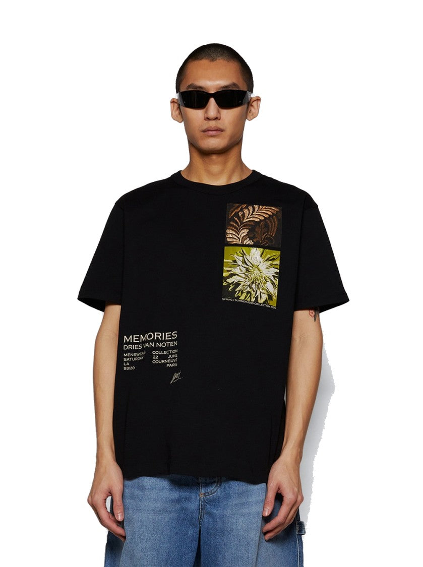Dries Van Noten Heer Tee Black