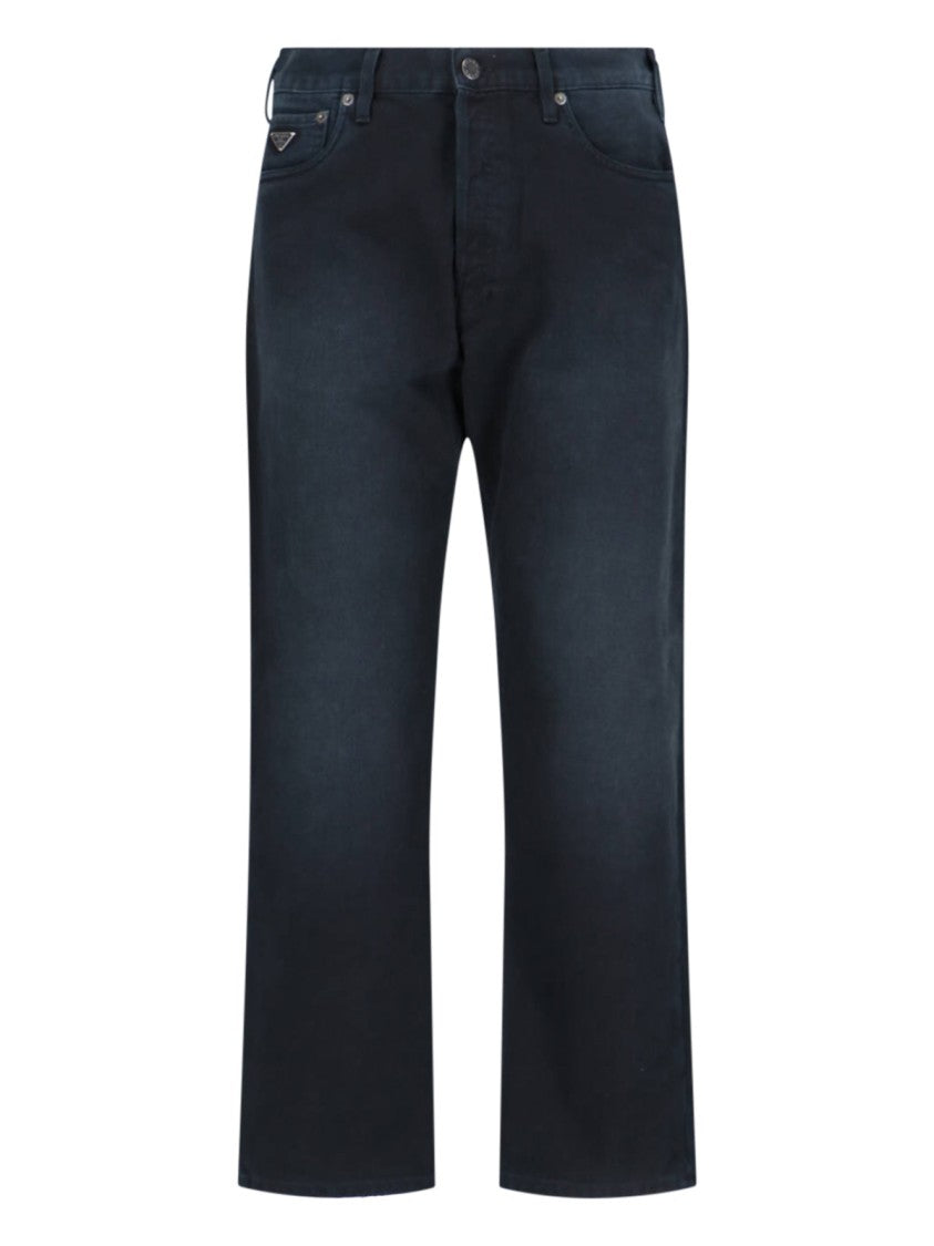 Prada Straight Jeans – Black