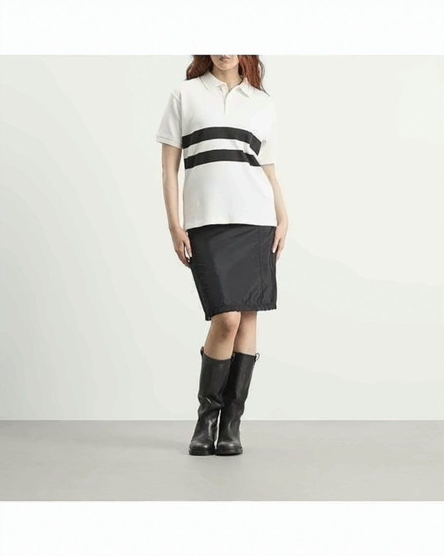 Gimaguas Classic Short-Sleeved Polo Shirt With Bold Stripes