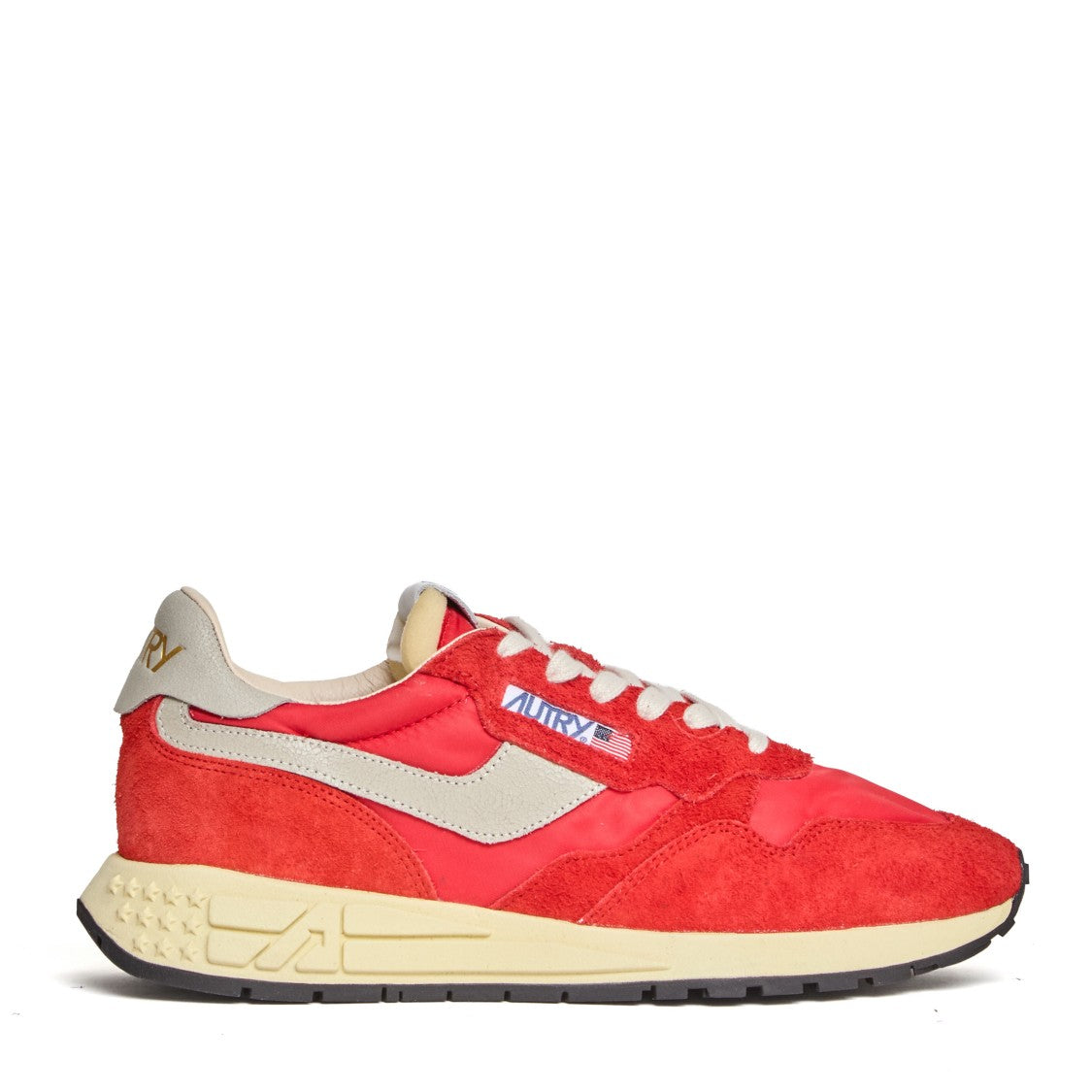 Autry Red Reelwind Low Sneakers