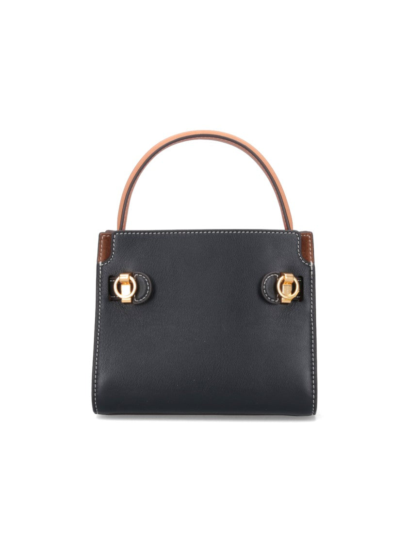 Tory Burch "Lee Radziwill" Mini Handbag – Black