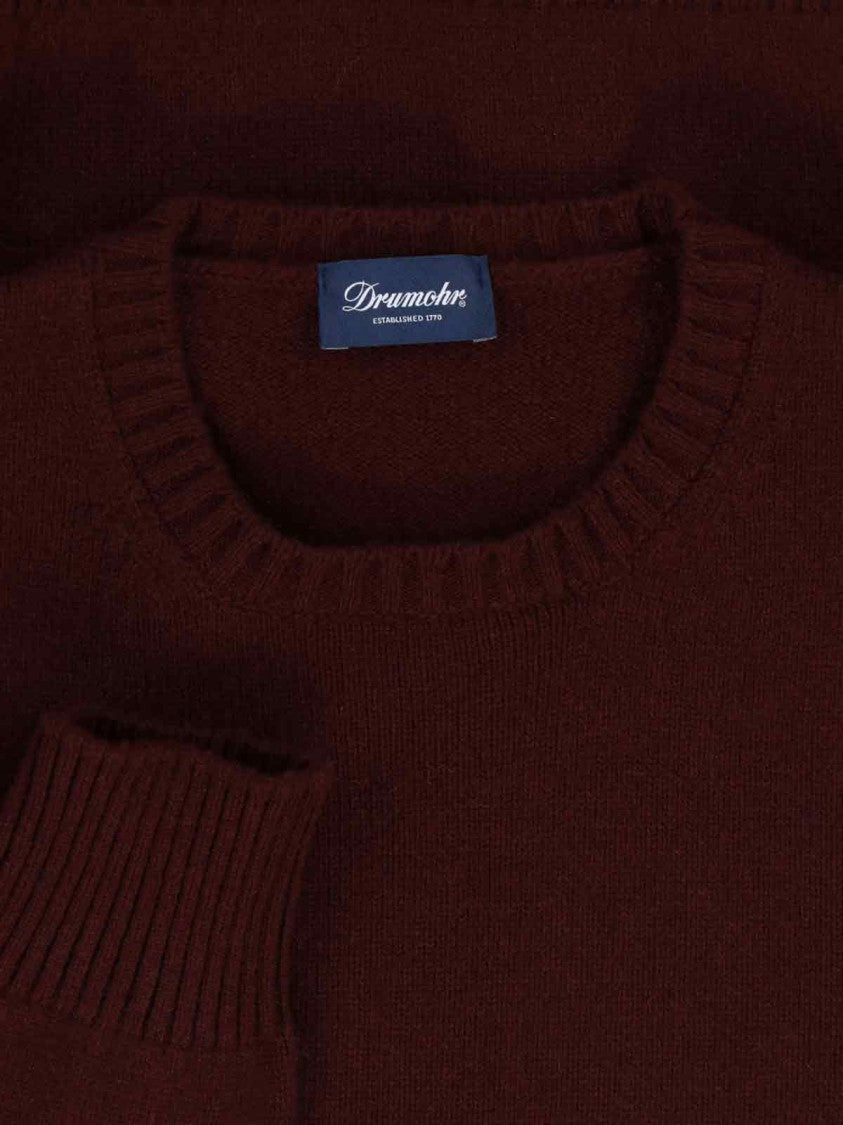 Drumohr Cashmere Sweater – Bordeaux