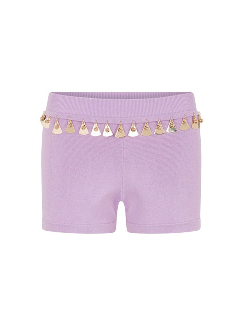 Rabanne Mini Shorts French Lavander