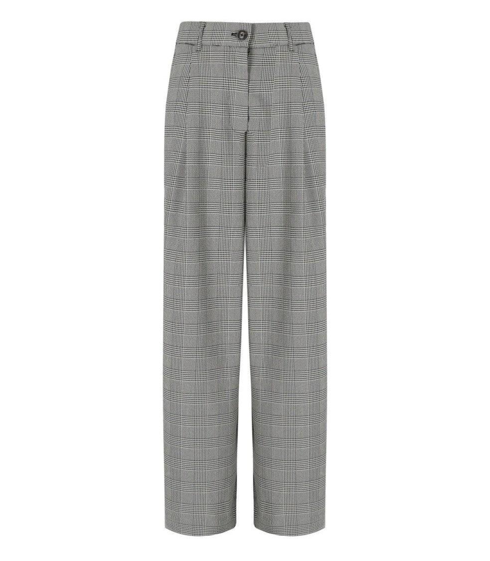 Essentiel Antwerp Invest Grey Wide Leg Pants