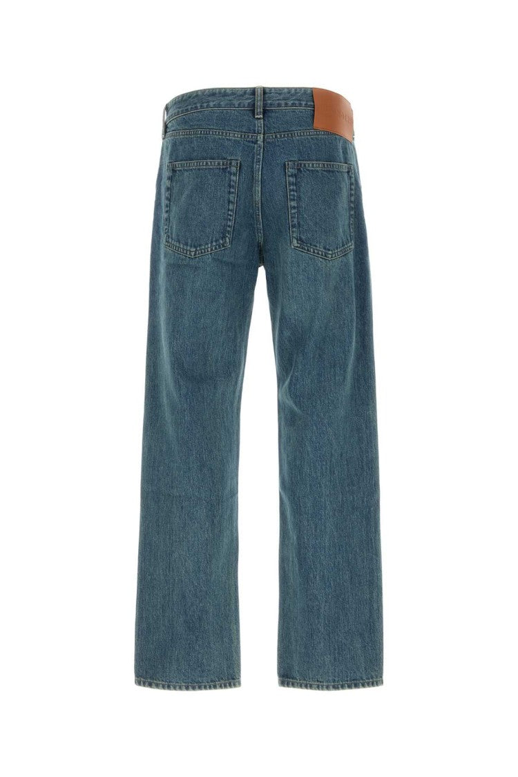 Jil Sander Classic Straight-Leg Denim Jeans With Faded Finish